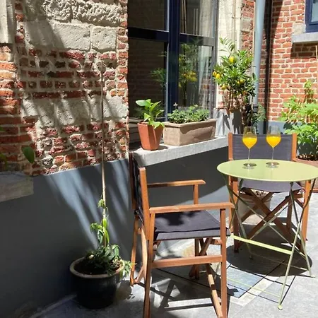 Apartamento Duplex In Historical Centre With Private Courtyard Amberes Exterior foto